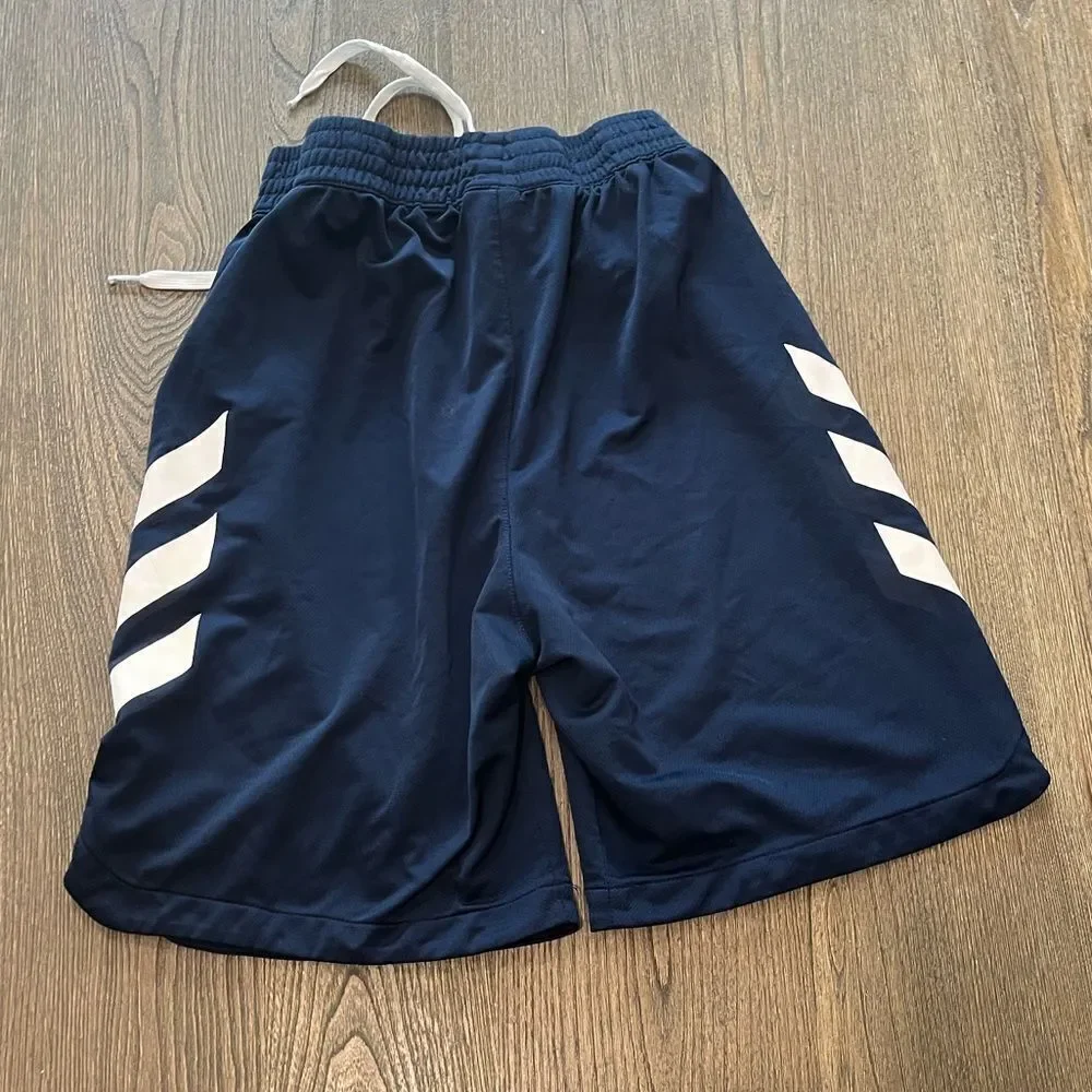 Adidas Navy Athletic Basketball Shorts Size L